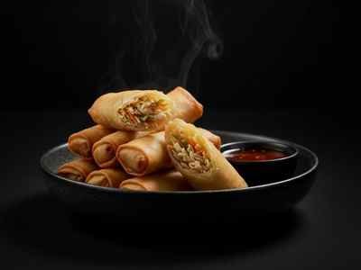 صورة سبرينج رول دجاج